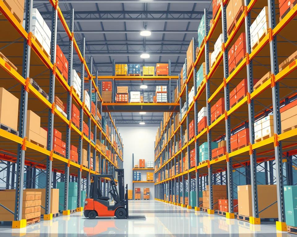 Cantilever Racking For Automotive Parts Storage