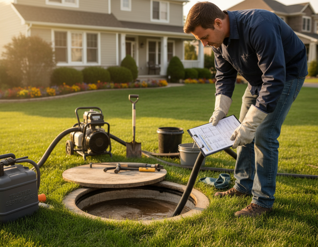 As Explained Here About Septic Pumping And Tank Venting