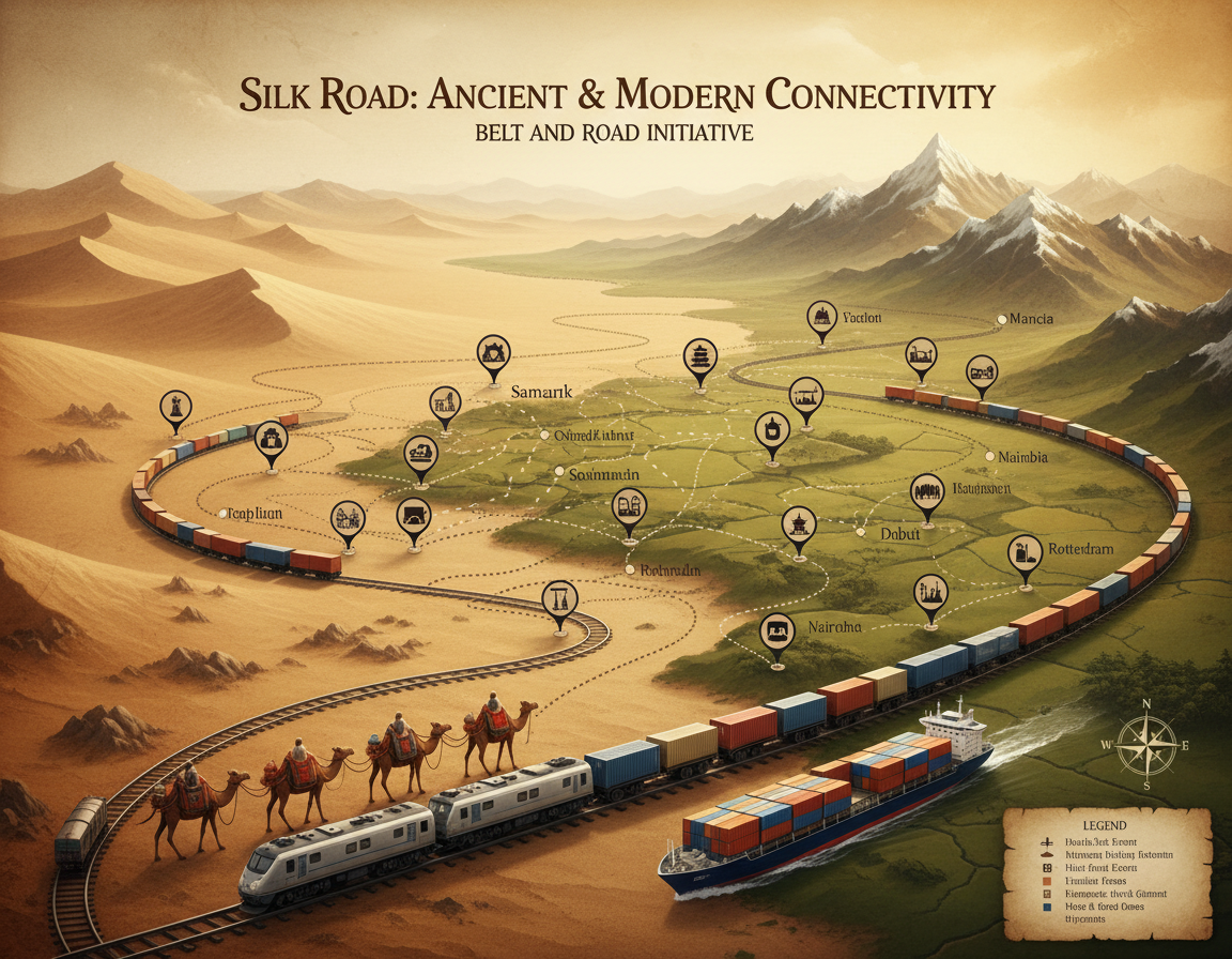 Digital Corridors And BRI Unimpeded Trade