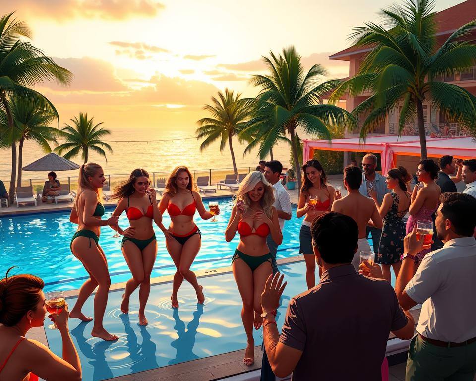 Male Strippers Corona Construction Foreman Themed Corona Shows