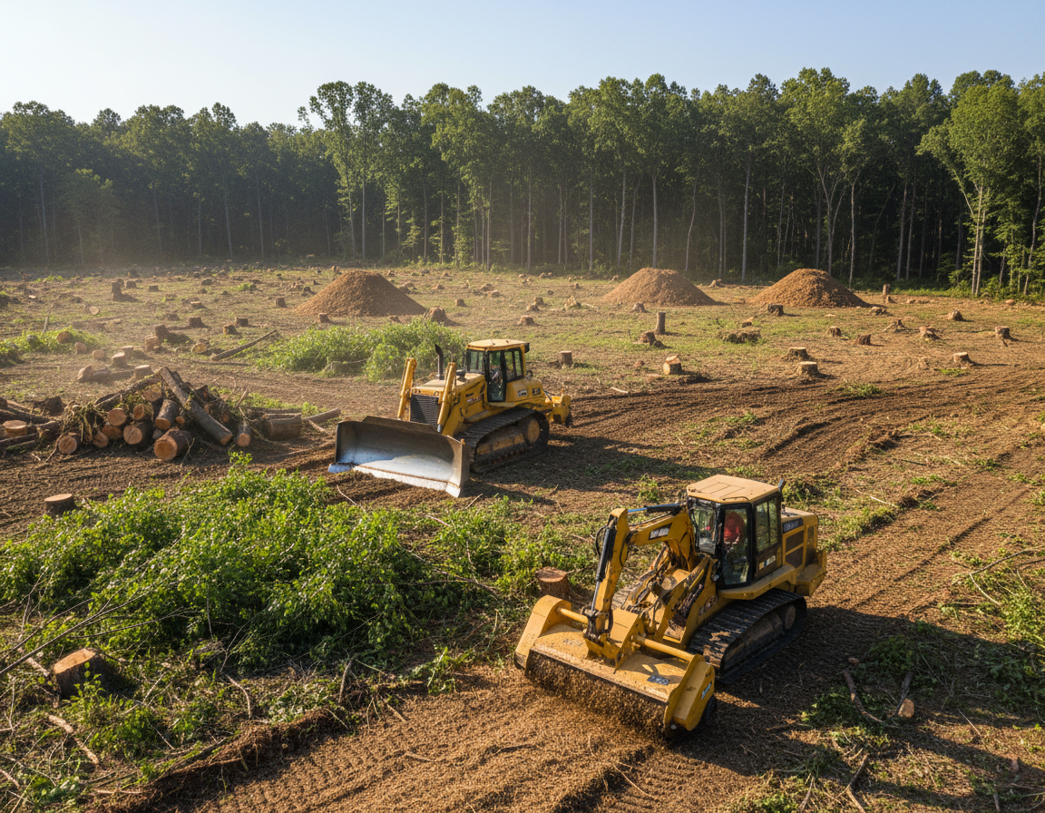 Benefits Of Forestry Mulching In Decatur TX For Site Preparation