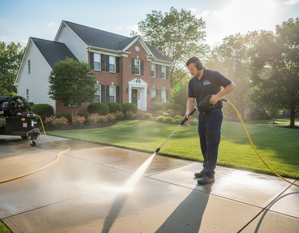 Pressure Washing Near Upper Arlington: House Exterior Guide