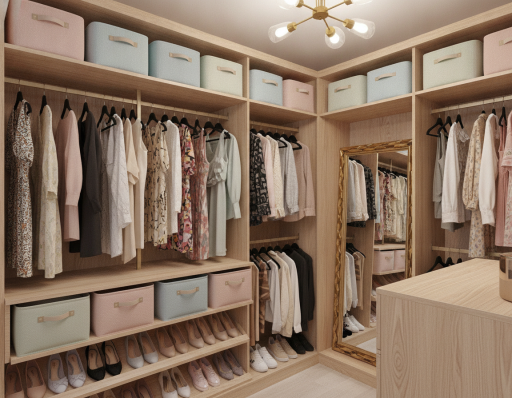 Walk In Closets Fitting