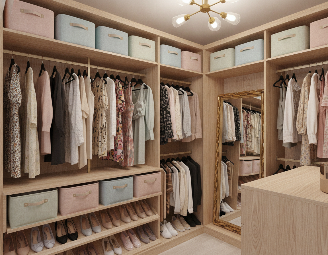 Walk In Closets Fitting